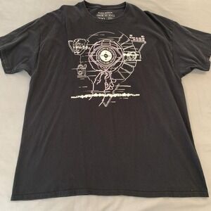 Black Mirror Loot Wear Shirt Mens 2XL Black Netflix Loot Crate Tee T-Shirt